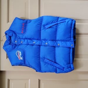 Buffalo Bills down vest vintage NFL winter coat jacket football